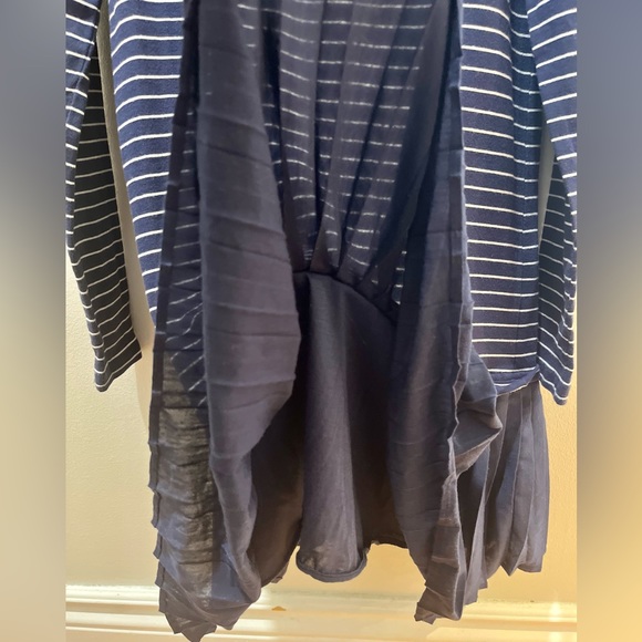 Polo by Ralph Lauren Striped Turtleneck Long Sleeve Jersey Dress Girl Size M8-10 - Picture 6 of 9